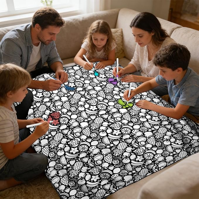 FocusBlanket – DIY-Ausmaldecke