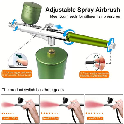 AirCraft – Professionelles elektrisches Airbrush-Set