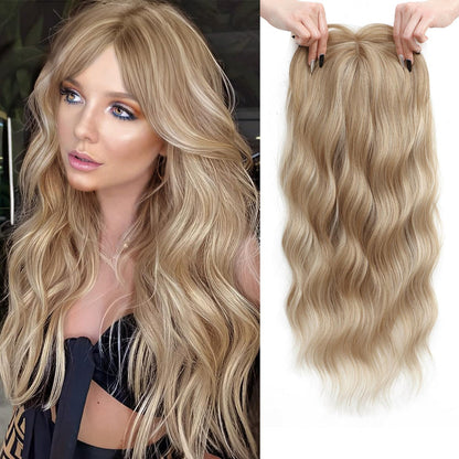 VolumeGrace – Nahtlose wellige Haar-Topper-Extension