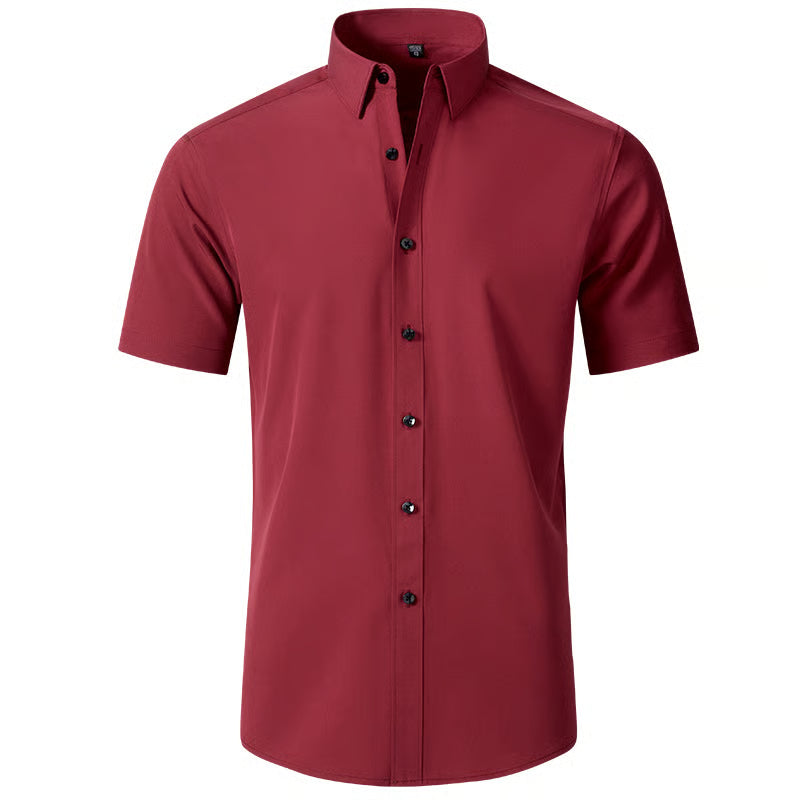 SmoothWear | Camisa Elástica Antiarrugas Que No Necesita Planchado