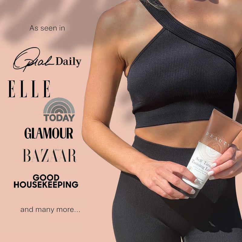BronzeAura – Loción Autobronceadora con Acabado Natural