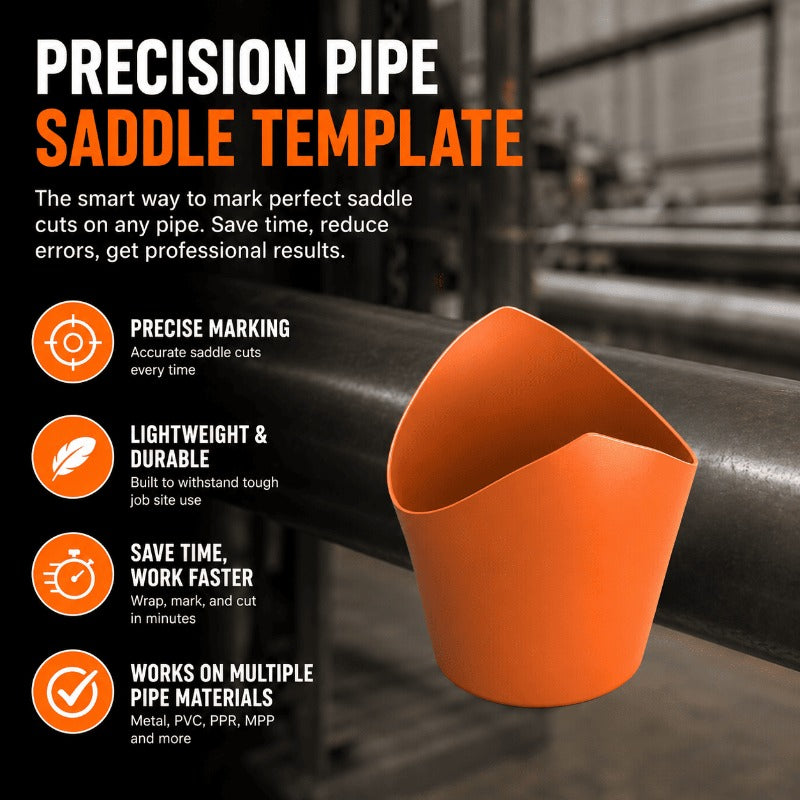 SaddleTrace – Herramienta de Marcado de Trazado de Tuberías de Precisión