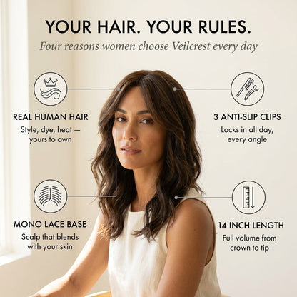 SilkyBlend – Set de extensiones de cabello de clip sin costuras
