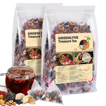 Té de hierbas de Ginseng y Morera