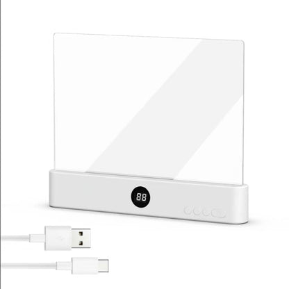 NightLume – Lámpara de Lectura LED Recargable Transparente