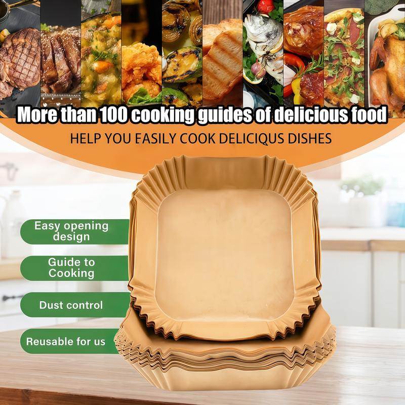 GoldenCook Liners – Accesorios Esenciales para Freidoras de Aire