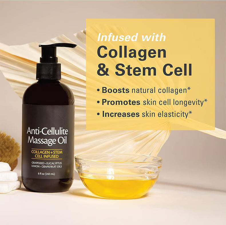 AuraRenew – Aceite corporal antiedad con colágeno y células madre