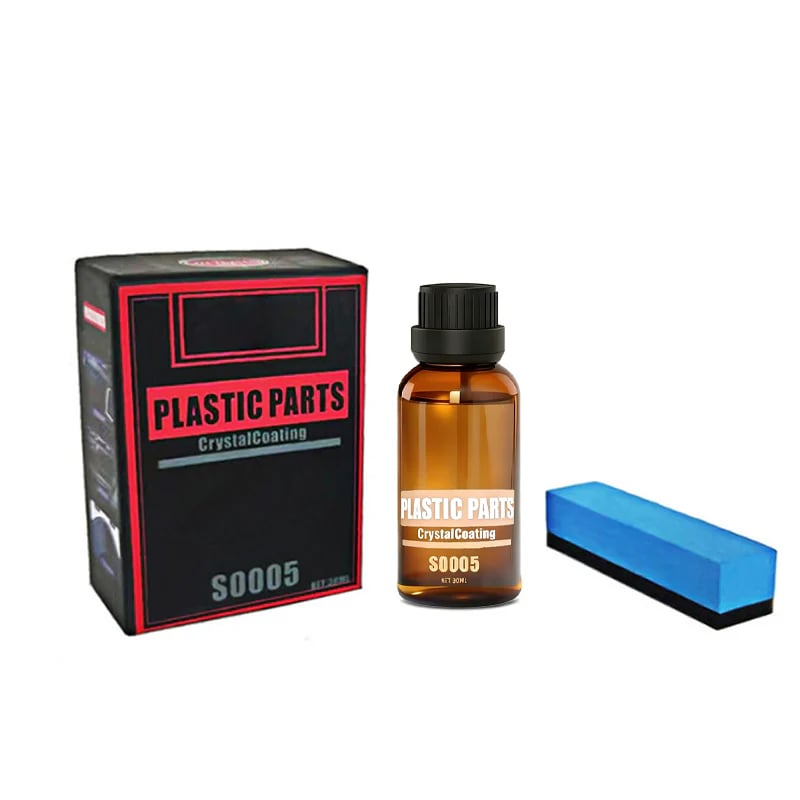 PlastiGlow – Restaurador de Revestimiento Cristalino para Piezas Plásticas de Automóviles
