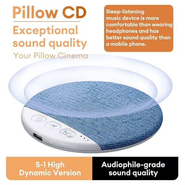 SilentBeats - Compañero de sueño Bluetooth para noches tranquilas