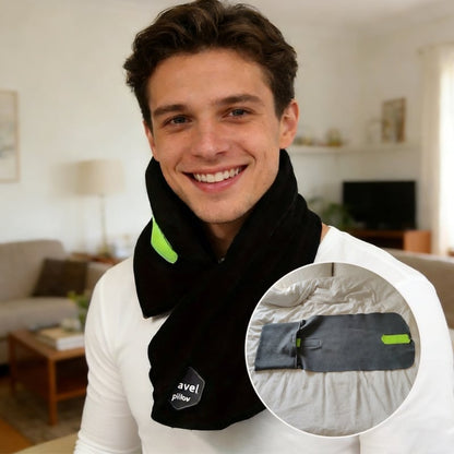 TravelEase – Ergonomisches Nackenkissen für schmerzfreie Reisen