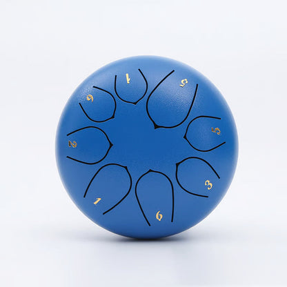 NatureBeat – Tambor de lluvia de acero para exteriores con púas para dedos