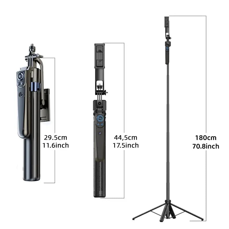 TrackPro – Trípode para selfie con seguimiento facial automático de 360°