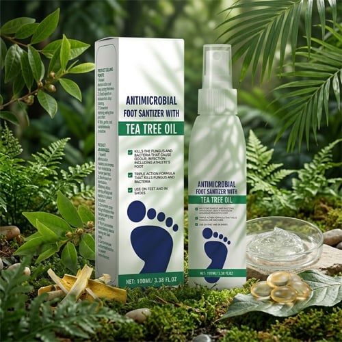 DryStep – Spray para Pies con Control del Sudor