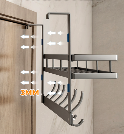 FlatFix – Unsichtbarer dünner Haken für Türen