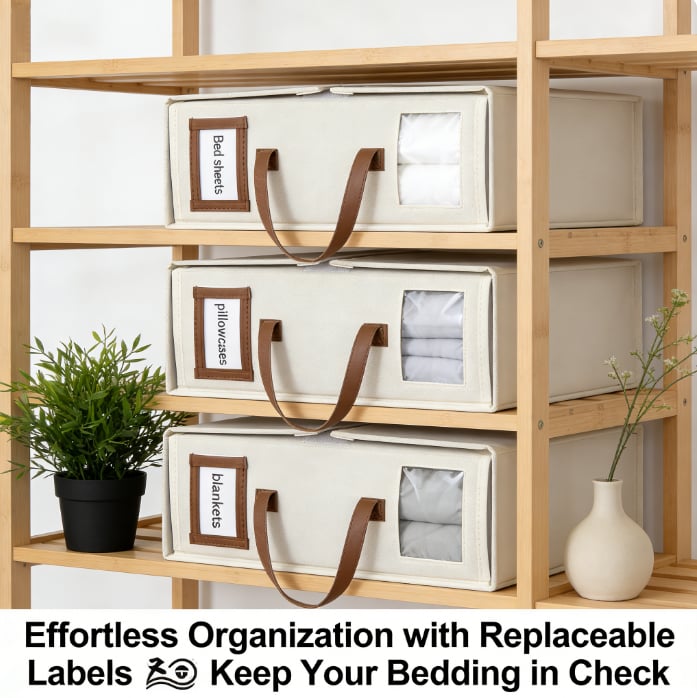 BeddyBox - Organizador plegable para sábanas y edredones
