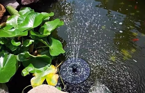 SunRipple – Fuente de agua solar