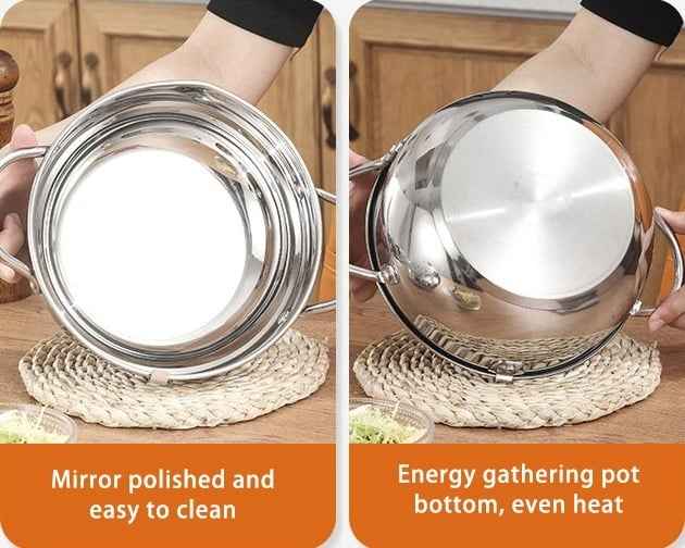 CookForge – Sistema de sartén y rejilla de control de aceite de acero inoxidable de primera calidad