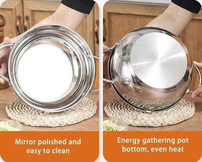 CookForge – Sistema de sartén y rejilla de control de aceite de acero inoxidable de primera calidad