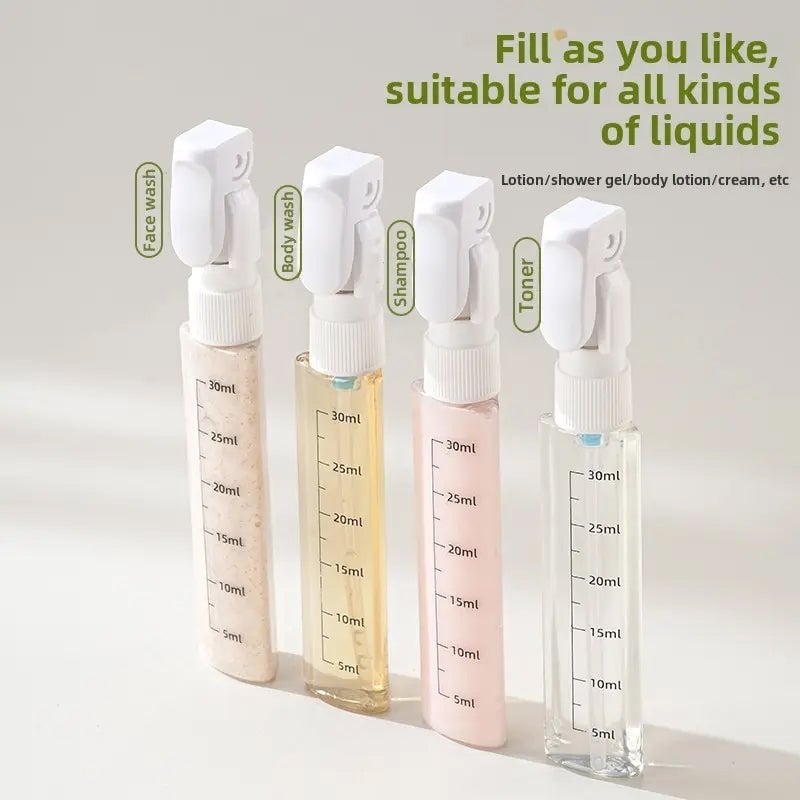 SwiftPour – Auslaufsicherer 4-in-1 Reise-Spender