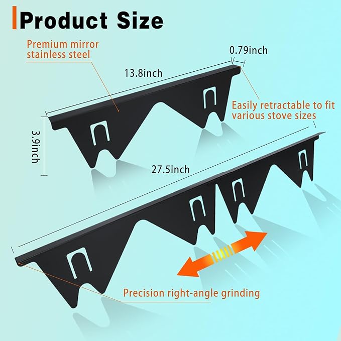 SpillStop - Protector Premium de Brecha para Encimera