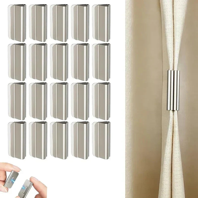 CurtainSnap – Magnetische Vorhanghalter ohne Bohren