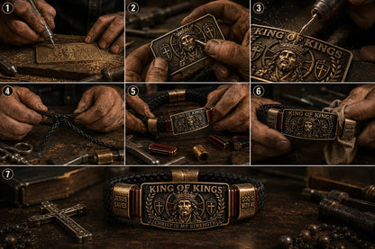 FaithCrown – Pulsera Rey de Reyes