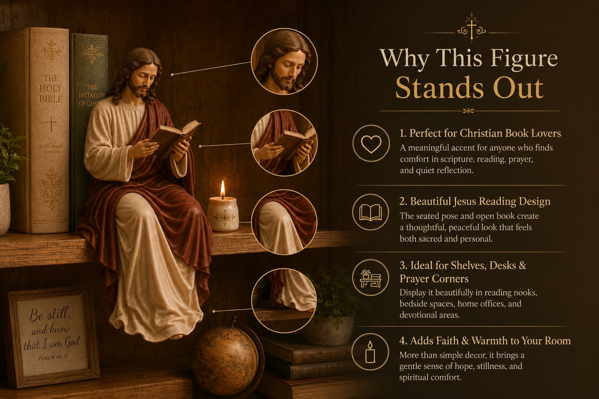 ScriptureRest - Jesus Lese-Dekoration