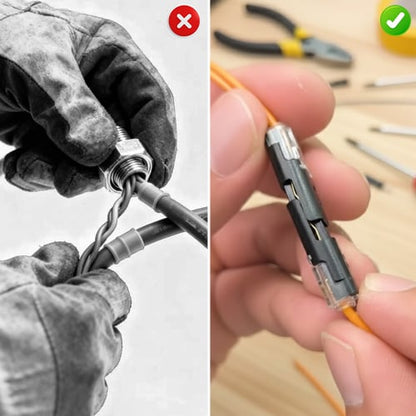 PowerSnap - Conector de cable de inserción seguro para un cableado sencillo