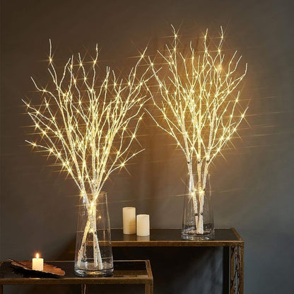 BirchGlow – Künstliche LED-Birkenzweig-Leuchte