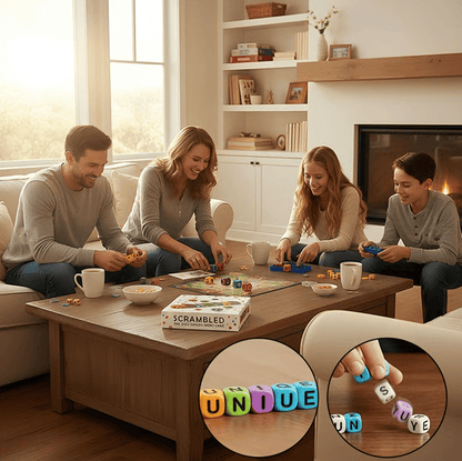 WordBurst – Würfel-Buchstabierspiel für Spaß und Lernen