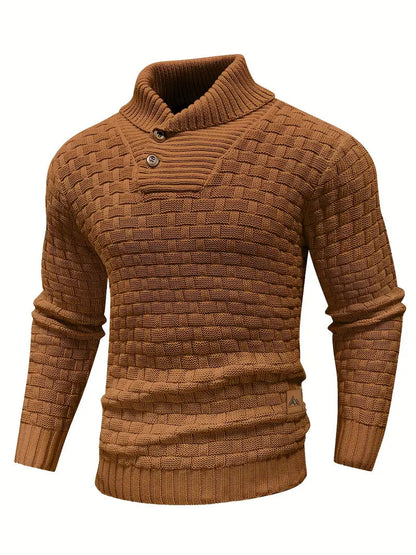 Leo-Strickpullover mit Knopfleiste | ALEVITA