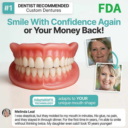 SmileLock – Solución premium de prótesis dentales completas