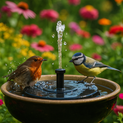 SunFlow – Fuente solar para jardín