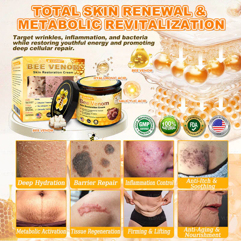 BeeLuxe – Crema facial reafirmante de veneno de abeja premium