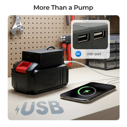 PowerPump Elite – Kit de transferencia de aceite y agua