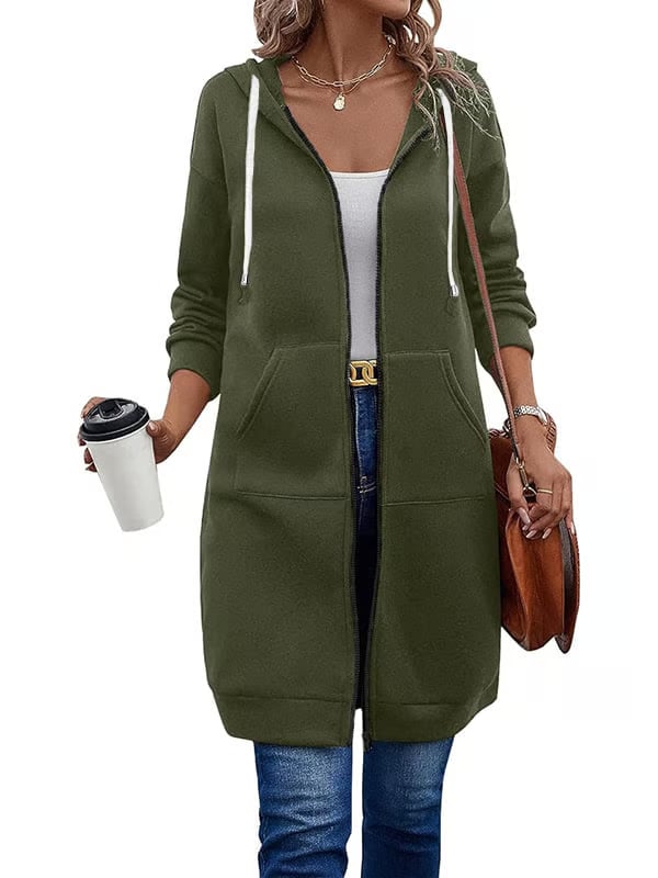 AuraWear – Bequemer Damen-Freizeit-Hoodie aus Polyester
