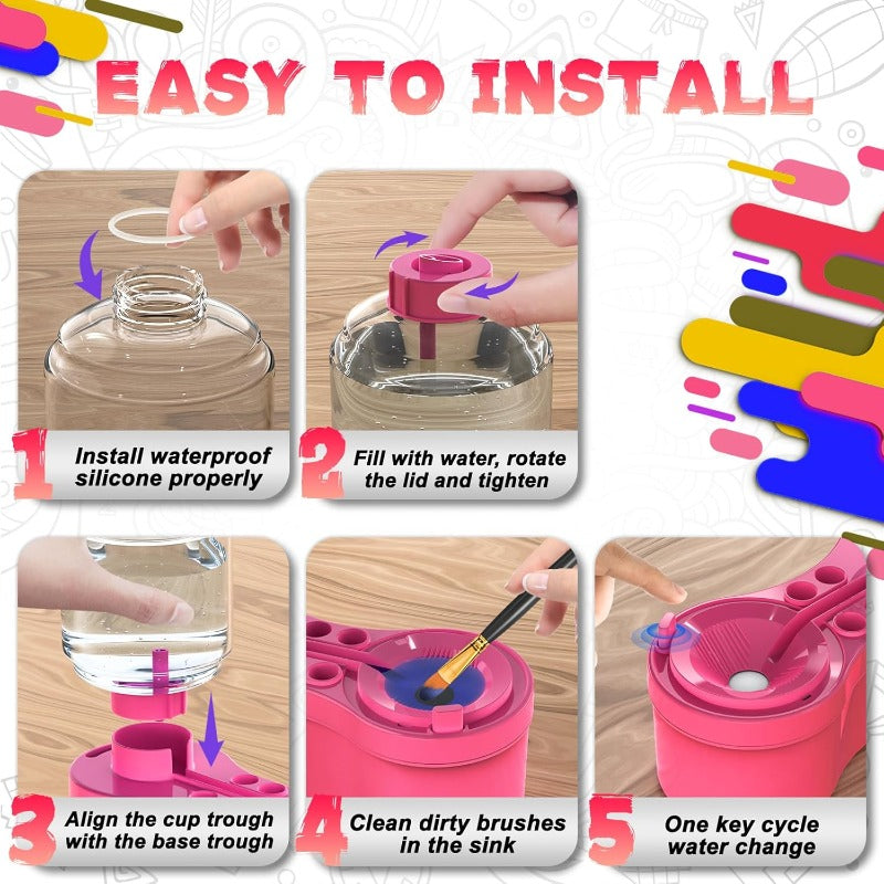 CleanStroke – Automatischer Pinselreiniger