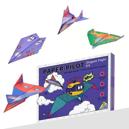FlyBuild – Kit creativo de aviones de papel para niños
