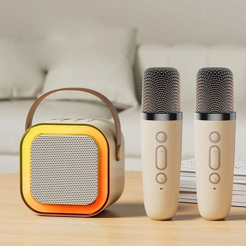 BeatVox – Mini-Karaoke-Lautsprecher mit Mikrofonen