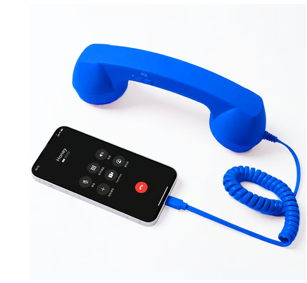 VintageVoice – Klassischer Telefonhörer