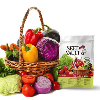 FoodFreedom Vault – Kit de semillas de supervivencia