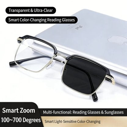 TitanView – Gafas presbícicas con luz azul adaptativa