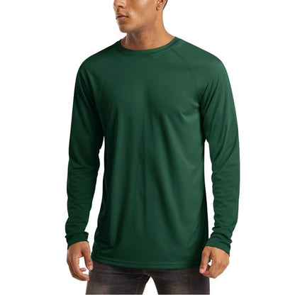 SunShield Pro - Camiseta de alto rendimiento de manga larga para hombre con protección UPF 50+