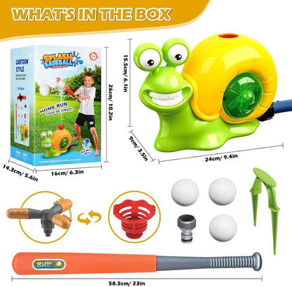 AquaSwing – Unterhaltsames Wasserspritz-Baseballspielzeug