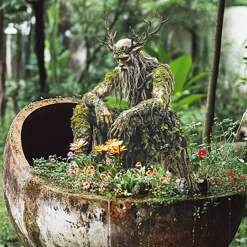 MysticBloom - Estacas Elegantes para Jardín Encantado