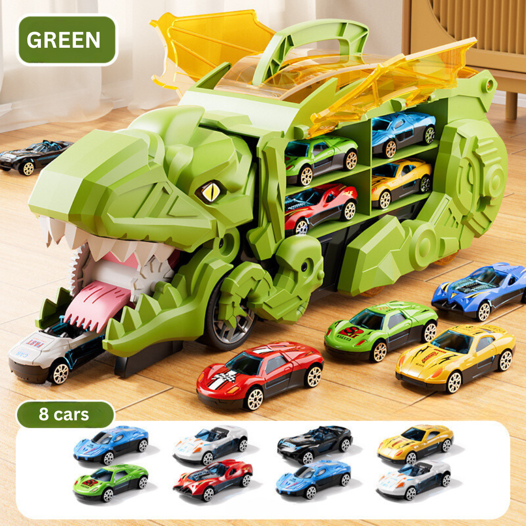 RaptorRace – Dino-Auto-Fress-LKW-Set
