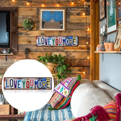 DecoTin – Arte de pared de metal estilo vintage