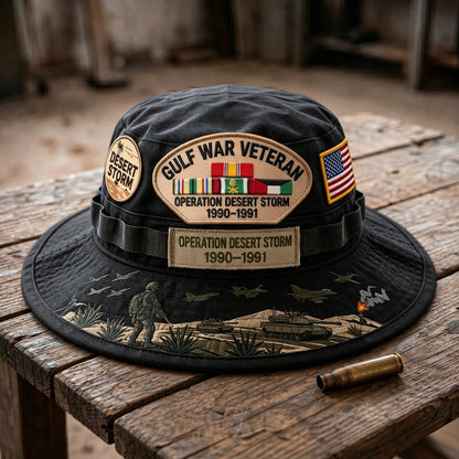 StormHonor – Sombrero Boonie de Homenaje a Veteranos de la Guerra del Golfo