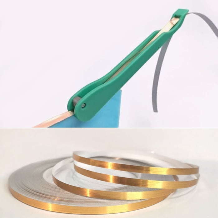 FoilEase – Hand-Foliengerät für Tiffany-Glaskunst