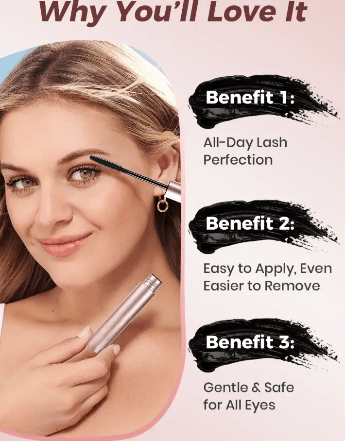 LashGlow – Dúo de Máscara de Pestañas Negra y Marrón